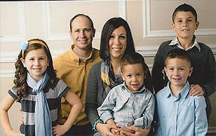 Dr. Darren Gardner with his family